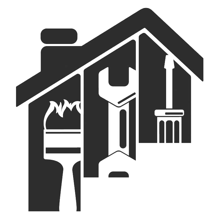 Logo de una casa con herramientas representando al Servicio Técnico Roca Tortosa